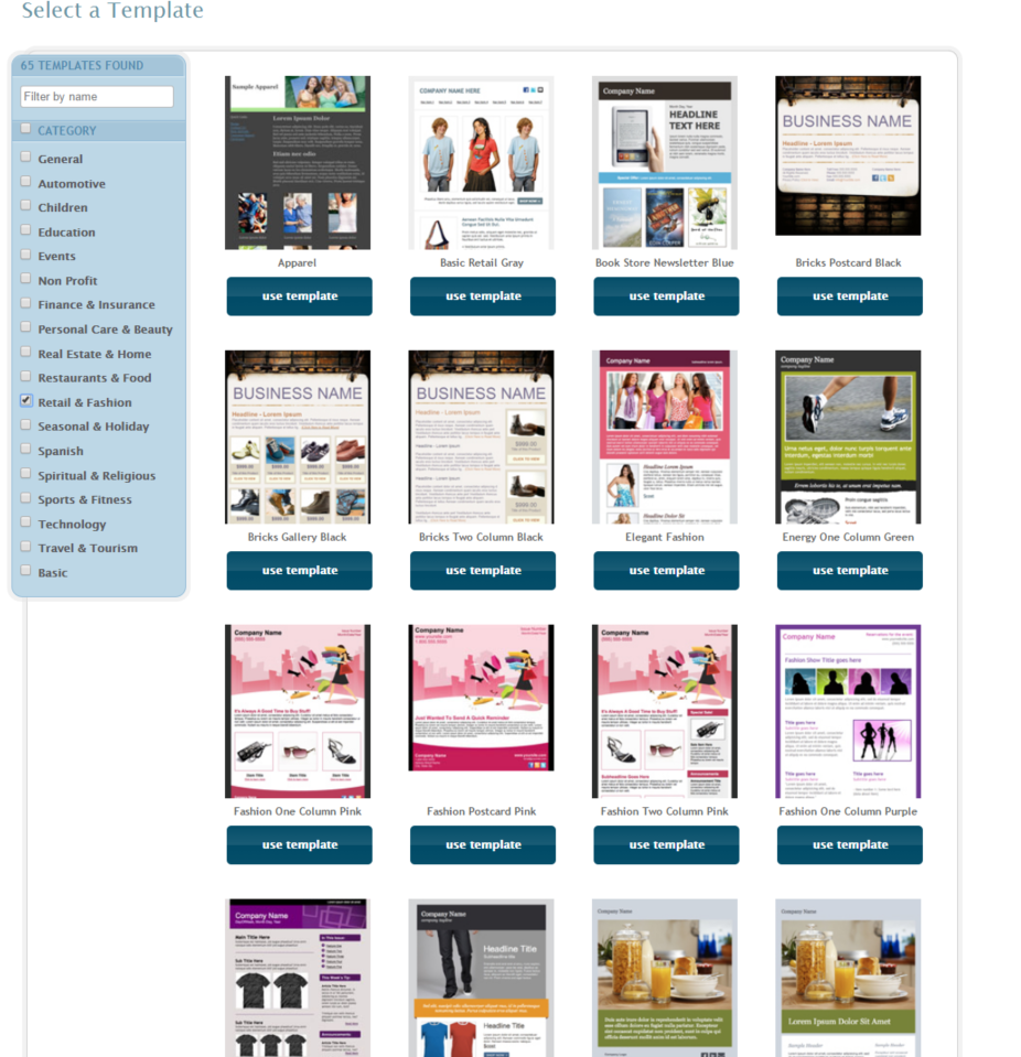 iContact Templates